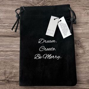 Lot of 10 White House Black Market Black Velvet Jewelry Gift Pouches NWT